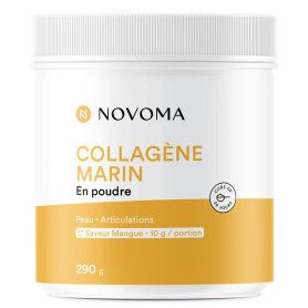 Collagène Marin en Poudre - Saveur mangue Novoma - Collagène Marin en Poudre - Saveur mangue