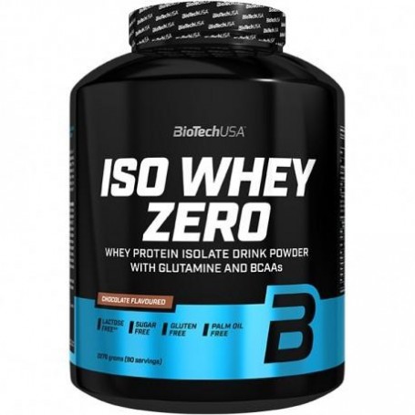 BioTech USA - Iso Whey Zero sans lactose